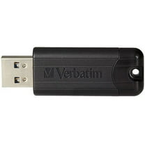 Verbatim Pinstripe USB 3.2 Flash Drive, 32 GB, Black 10/Pack
