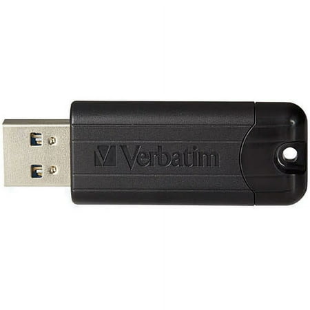 UPC: 0023942709022 | Verbatim 32GB PinStripe USB 3.0 Flash Drive Black