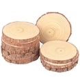 thumbnail image 1 of Posavasos Wood Slices GNIEMCKIN, 11 unidades, de madera de pino de 6 a 7 pulgadas, 1 of 7