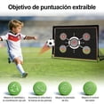 thumbnail image 4 of Wumubs Set de 2 Porterías de Fútbol para Niños de 7x5 Pies, Equipo de Entrenamiento con Pelota y Objetivos, Red de Fútbol para Niños de 3 a 12 Años, Juegos Deportivos al Aire Libre 210 * 150 * 150cm, 4 of 8