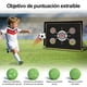 thumbnail image 4 of Wumubs Set de 2 Porterías de Fútbol para Niños de 7x5 Pies, Equipo de Entrenamiento con Pelota y Objetivos, Red de Fútbol para Niños de 3 a 12 Años, Juegos Deportivos al Aire Libre 210 * 150 * 150cm, 4 of 8