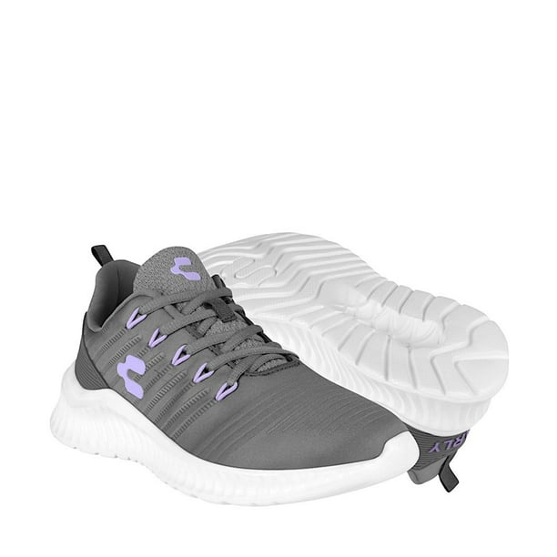 TENIS DAMA CHARLY 1049723002 TEXTIL GRIS Charly 1049723002