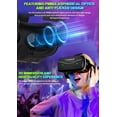 thumbnail image 7 of Tigebraver All-In-One Smartphone VR Headset With Built-In Hi-Fi Headphones, 120° Wide FOV & Aspherical Lenses For 3D Movies & Mobile Gaming, 7 of 7