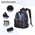 thumbnail image 3 of Disketp Urban Mechanical Dragon Mochila Ligera Clásica con Múltiples Bolsillos, Mochila Casual para Hombre y Mujer, Ideal para Escuela, Trabajo y Viajes, 3 of 6