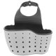 thumbnail image 1 of EeaseMX Cesta colgante para cocina y baño, organizador de plástico para fregadero doble, bolsa de almacenamiento gruesa, soporte para esponja y desagüe (blanco), 1 of 8