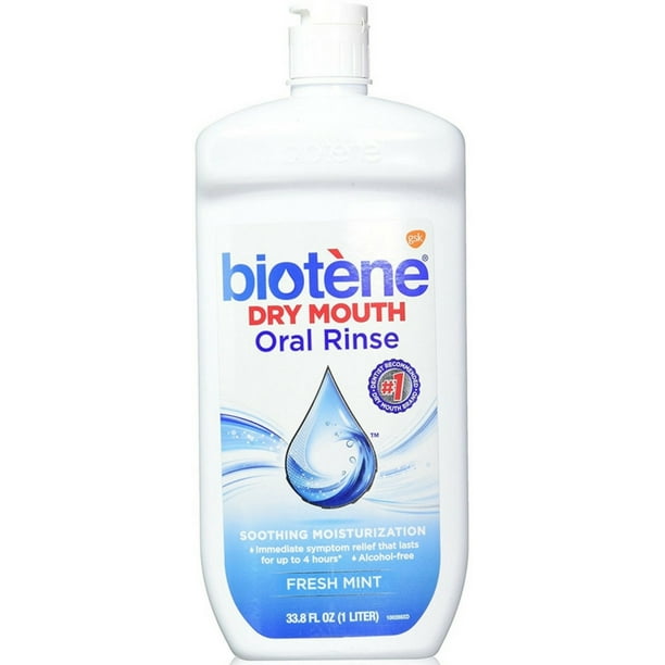 Biotene Dry Mouth Mouthwash 33.80 oz (Pack of 2)