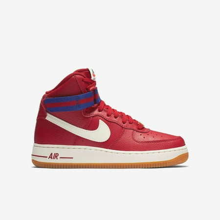 nike air force giovanile alto gs scarpe (653998 605) palestra red / deep royal nike air force giovanile alto gs scarpe (653998 605) palestra red / deep royal