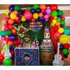 20PCS Fiesta Decorations Mexican Tissue Pom Paper Flowers - Cinco De Mayo Party Supplies