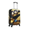 thumbnail image 3 of Cute Anime Cartoon Minions Travel Suitcase Protective Cover Trunk Case Washable Elastic Luggage Cover Fits Medium Suitcase Protector Baggage With Concealed Zipper Gifts, 3 of 5