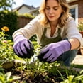 thumbnail image 5 of Yhmxh Non-Slip Rubber Coated Gardening Gloves, Breathable Work Gloves with Textured Palm, Lightweight Comfort Yard Gloves for Planting, Construction, and Household Tasks, 5 of 6