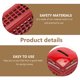 thumbnail image 3 of unbranded Caja Para Monedas Roja De Hierro Estilo Vintage En Forma De Cabina, 3 of 6