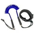 thumbnail image 5 of Baoblaze Surfboard Leash Surf Board Leash Wrist Strap Coiled Board Leash Blue, 5 of 8