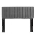 thumbnail image 5 of Modway Keira Full/Queen Solid Wood and Performance Velvet Headboard in Gray, 5 of 8