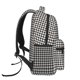 thumbnail image 3 of Easygdp Houndstooth Black And White Mochila Ergonómica Versátil para Laptop - Múltiples Bolsillos, Correas Ajustables, Unisex para Escuela, Viajes y Actividades al Aire Libre-One Size, 3 of 5