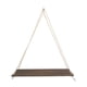 thumbnail image 2 of Estante Colgante de Madera | Estante Flotante Rústico de Pared con Cuerda | Expositor de Madera Marrón y Blanca para Sala de Estar, Dormitorio, Cocina y Baño | Organizador Decorativo Multiusos, 2 of 6