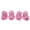 Pink, variant on Walbest 4Pack Mesh Dog Shoes Soft Pet Boots with Adjustable Straps, Summer Non-Slip Dog Shoes Breathable Dog Sandals with Rubber Sole for Hot Pavement Gravel Road