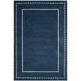 thumbnail image 6 of SAFAVIEH Bella Danita Bordered Wool Area Rug, Navy Blue/Ivory, 4' x 6', 6 of 7