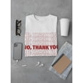 thumbnail image 3 of Plastic Bag No, Thank You Funny Men T-Shirt, Male Medium, 3 of 4