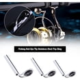 thumbnail image 2 of shiyou-15Pcs Fishing Line Spinning Guide Eyes Rings Fishing Rod Tip Repair Kit Fishing Rod Guide Various Size Tip Fishing Supplies for Saltwater Freshwater Silver, 2 of 4