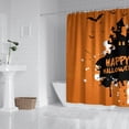 thumbnail image 3 of LHSCVUFASC Happy Halloween Pumpkin Shower Curtain Set Funny Cute Horror Shower Curtain with Hooks Bathroom Decor Indoor Decorations OneSize, 3 of 4