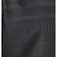 thumbnail image 2 of Men's 2 Piece Tone on Tone Stripe Short Sleeve Walking Suit in Black - 2055, 2 of 2
