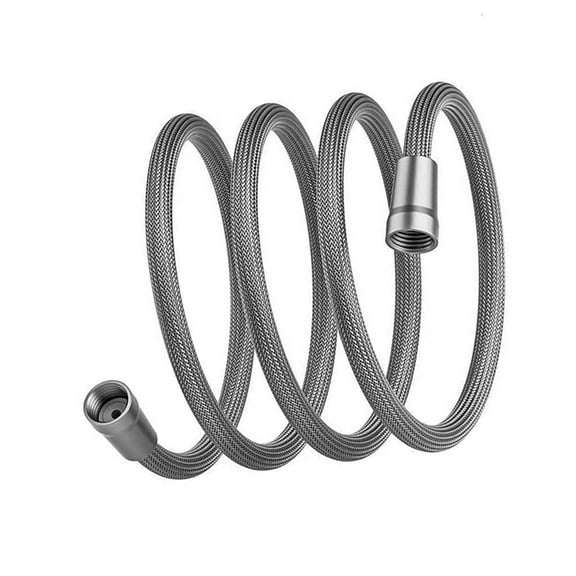 WE-POLUJ Flexible Toilet Hose Shower Hose Replacement for Bidet Sprayer & Shower Systems