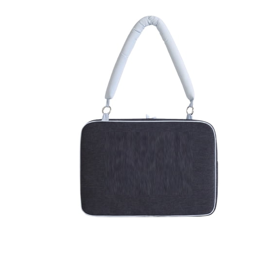 14 Inch Laptop Bag | Water-Resistant Laptop Bag Dark Gray | Laptop Shoulder Bag for Work Travel Office | Gift for Office Workers