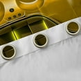 thumbnail image 5 of Feelyou Gold Game Controller Black Out Curtains, Neon Honeycomb Abstract Curtains Pack of 2 (42x63 Each), Teens Kids Boys Girls Bedroom Curtains, Window Curtains Home Decor, 5 of 7