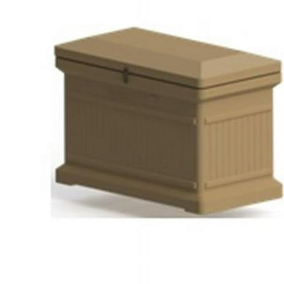 Standard Vertical Architectural ParcelWirx Delivery Drop Box - Oak
