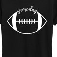 thumbnail image 3 of Instant Message - Game Day Football - Women's Short Sleeve Graphic T-Shirt, 3 of 6