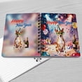 thumbnail image 4 of Happy New Year Basenji Chills on Year-End Party Spiral Bound Journal African Barkless Dog Lover 5x7in Spiral Notebook - 12023, 4 of 5