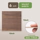 thumbnail image 2 of Láminas de madera contrachapada ROBOTIME Walnut 3 mm 30x30 cm para corte por láser, 2 of 6