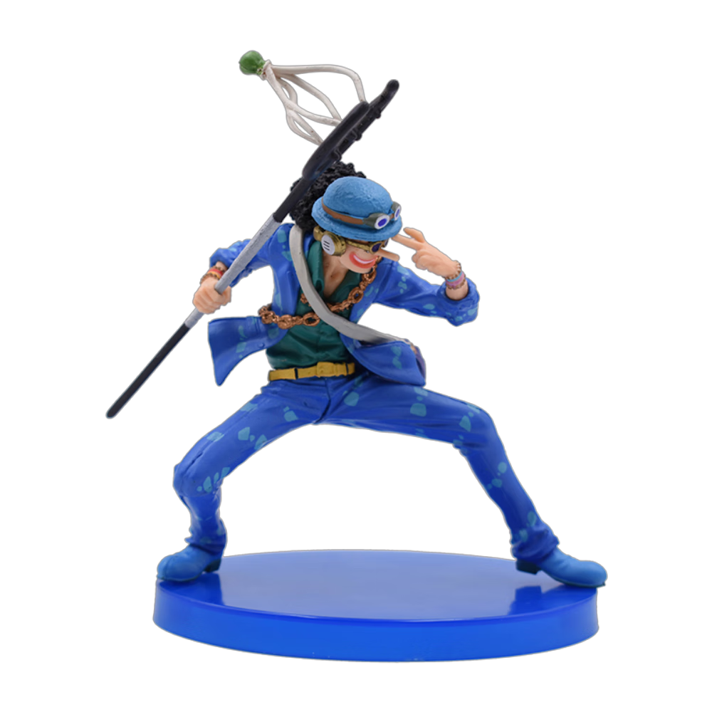 Kidtop One Piece Anime Action Figures 20th Anniversary Usopp PVC Model