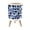 Color 2, variant on Small Trash Can with Lid Mid century fifties modern retro colors Part collection 1.8 Gallon Dog Proof Trash Can Round Garbage Can Waste Bin Wastebasket for Bathroom Bedroom Living Room