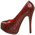 thumbnail image 3 of TEEZE-37, Cheetah Glitter Pat With Concealed  PF, 3 of 5
