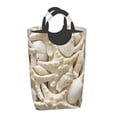 thumbnail image 2 of Kll Starfish And Sea Shells Laundry Hamper,Large Canvas Fabric Lightweight Storage Basket Toy Organizer Dirty Clothes Collapsible Waterproof For College Dorms,Children Bedroom,Bathroom, 2 of 6