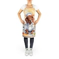 thumbnail image 2 of Redbone Coonhound The Chef Apron 27 in x 30 in, 2 of 5