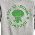 thumbnail image 3 of SpongeBob SquarePants - Squidward Luck - Toddler And Youth Crewneck Fleece Sweatshirt, 3 of 6