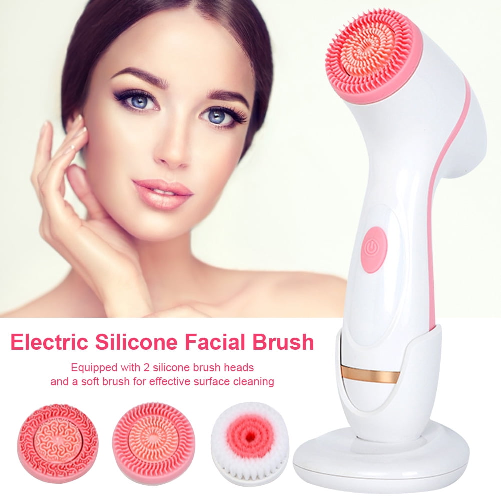 KANGYUANSHUAI Silicone Facial Cleansing Brush Blackhead Removal Acne