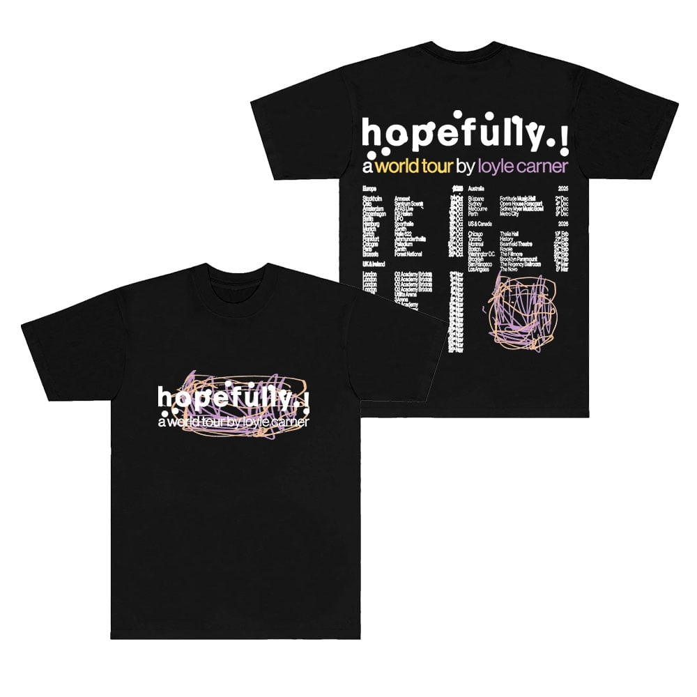 T-shirt Walk The Line 2025 World Tour MURQ - Coton Imprimé, Coupe Ample, Pour Fan Tournée Musique Décontracté - 8