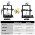 thumbnail image 3 of Official Creality Ender 3 S1 Plus 3D Printer with Sprite All Metal Direct Drive Extruder CR Touch Auto Leveling High Precision Double Z-axis Screw Silent Board Large Printing Size 11.8*11.8*11.8in, 3 of 6