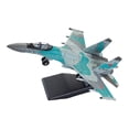 thumbnail image 1 of Kit de modelo de SU35S de 1/100, bloques de construcción de aviones, adornos para aviones de bricolaje de juguete para niños, juguete de avión, 1 of 9