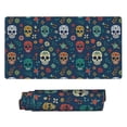 thumbnail image 6 of XMXT Non-Slip Gaming Mouse Pad, Colorful Skull Patterns Mousepad Computer Keyboard Mats Desk Pads Office Decor Accessories, 15.8"x29.5", 6 of 8