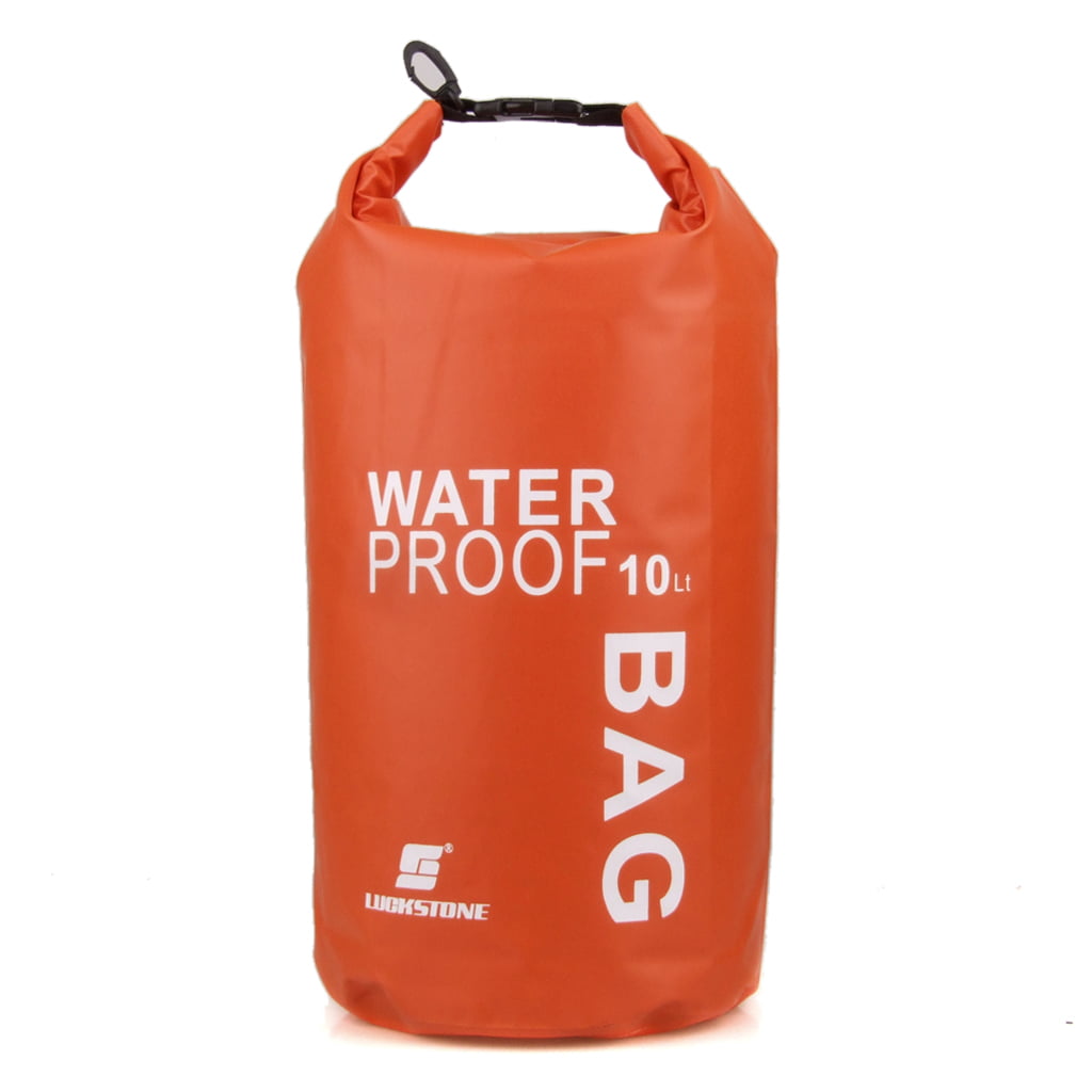 10L Waterproof Dry Sack Bag Pouch Camp Kayaking Rafting Canoeing Boating 4 Color 