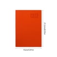 thumbnail image 3 of Cuaderno con cierre magnético - Bloc de notas de negocios duradero | 8.35x5.9in Tamaño A5 | Gris, Naranja, Verde | Papel Premium, Organizador Seguro para Reuniones de Oficina, Conferencias, Regalo, 3 of 6