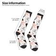 thumbnail image 2 of Logiee Pigs Print Gift Stocking Stuffers,Adult Stockings,Novelty Socks,Funny Socks Birthday Running Walking Sleeping, 2 of 6