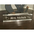 thumbnail image 2 of Personalized Acrylic Teacher Office Desk Bar - Choose 8" or 10" size, 2 of 3