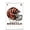 Print and White Hanger Bundle, variant on NFL Cincinnati Bengals - Drip Helmet 20 24" x 40" Poster, by Trends International