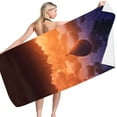 thumbnail image 4 of Tupukom Beach Towels Oversized 29.5"x59" Quick Dry Sandproof UV-Resistant Beach Blankets with Non-Slip Backing for Yoga Camping & Picnic Family Beach Day Gifts, 4 of 4