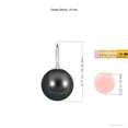 thumbnail image 3 of ANGARA Classic Tahitian Cultured Pearl Solitaire Pendant in 14K White Gold for Women | June Birthstone, Birthday, Anniversary, Jewelry Gift for Women | Pearl Necklace, 3 of 7